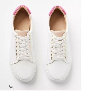 Loft Colorblock Lace Up Sneakers Pink 8.5